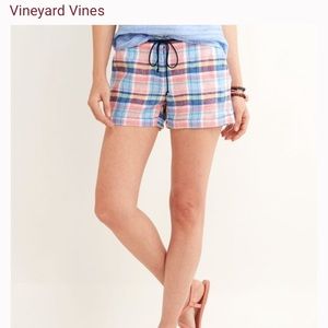 Vineyard Vines “Harbor Madras” shorts size 0